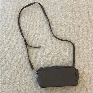 DKNY Taupe Crossbody Bag